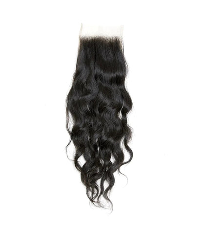 CLOSURE - SINGLE DONOR RAW VIETNAMESE HAIR (LISSE/NATURAL WAVY)