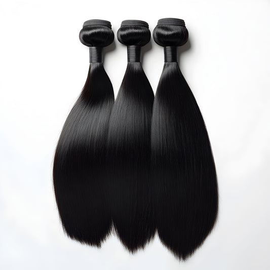 VIRGIN ASIAN HAIR - 3 BUNDLES