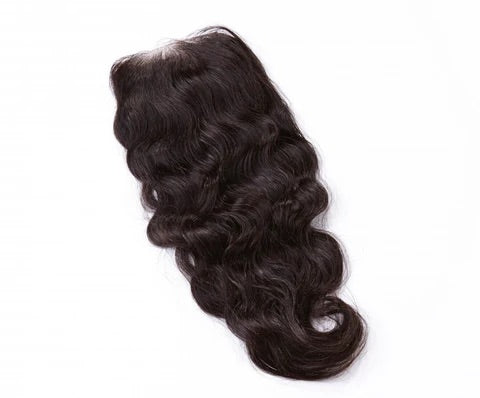 CLOSURE - RAW INDIAN HAIR (LISSE/NATURAL WAVY/CURLY)