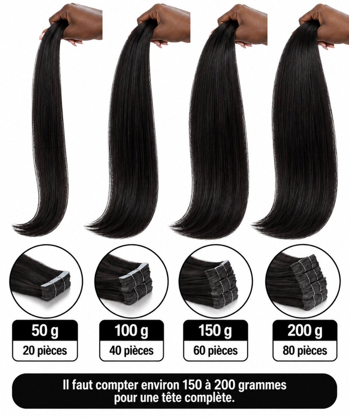 Tape ins - Asian Hair